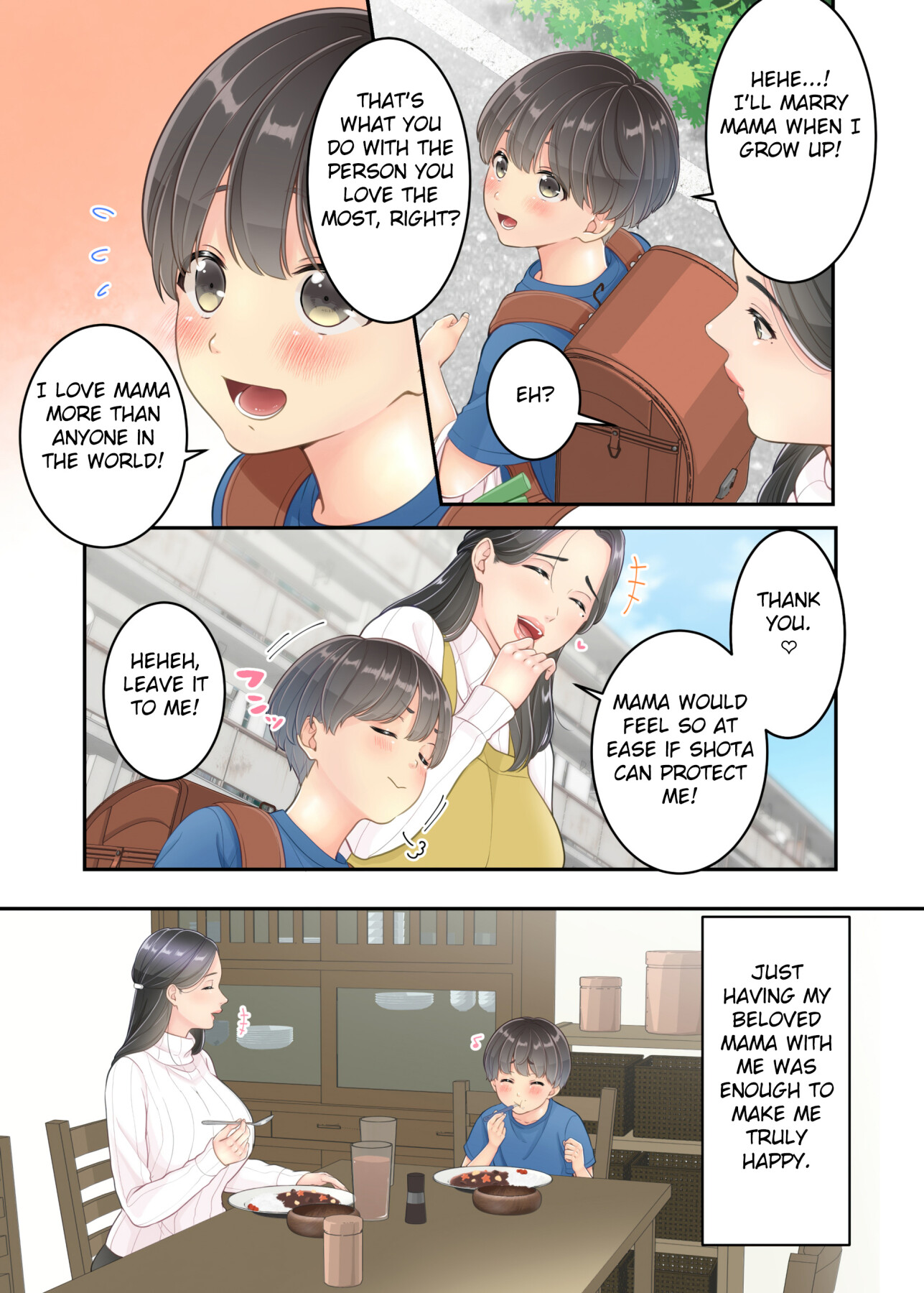 Hentai Manga Comic-My mom and the delivery guy.-Read-6